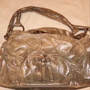 B Makowski leather shoulder bag